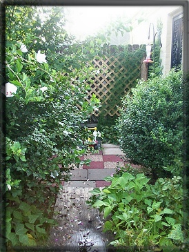 The Secret Garden where Addy plays